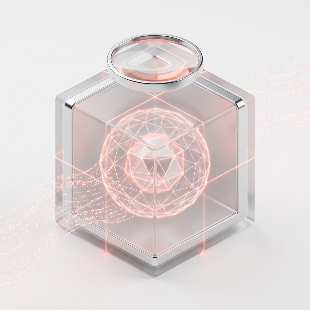 Abstract search-foundation illustration